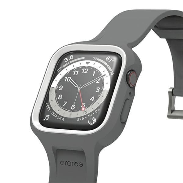 Araree Apple Watch (44/45mm) Skal/Armband Duple Pro - Grå