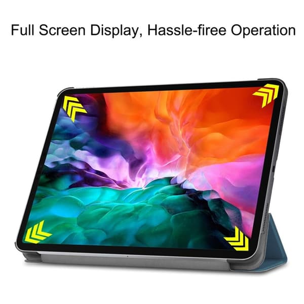 iPad Pro 12.9 (2021/2022) Fodral Tri-fold - Blå