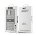 Miniatyrbild 8 av 8: DKNY iPhone 15/14 Plus Mobilskal Läder Mono Stripe & Metal Logo