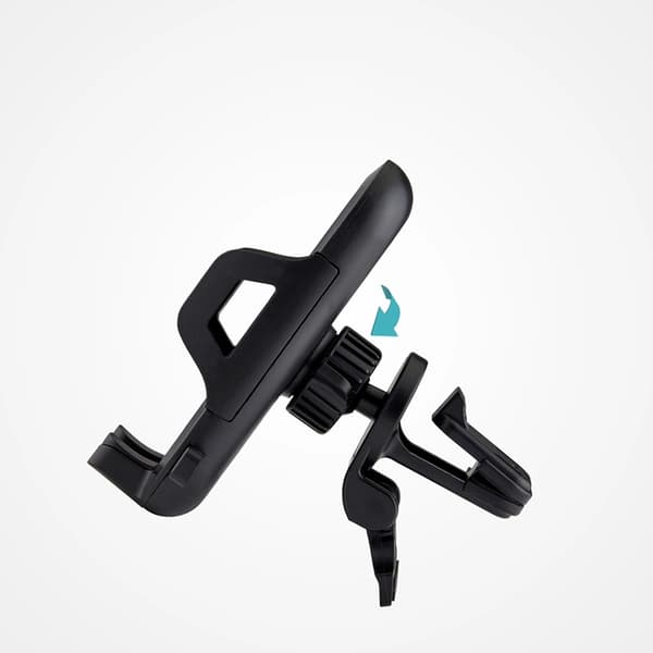 SBS Mobilhållare Ventilationsgaller Med Reinforced Jaws - Svart