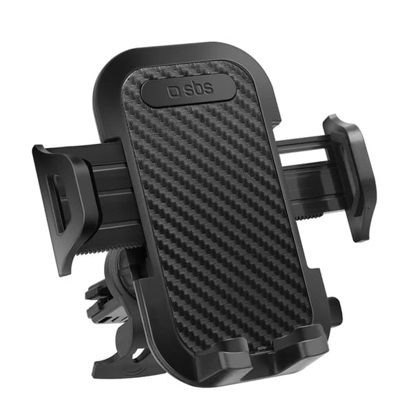 SBS Mobilhållare Ventilationsgaller Med Reinforced Jaws - Svart Svart