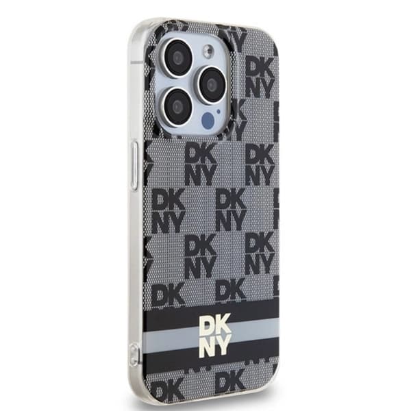 DKNY iPhone 14 Pro Max Mobilskal Magsafe IML Checkered Mono