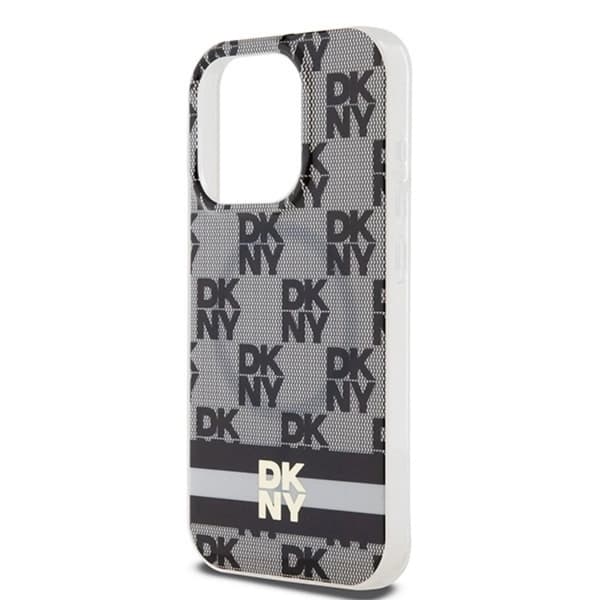 DKNY iPhone 14 Pro Max Mobilskal Magsafe IML Checkered Mono