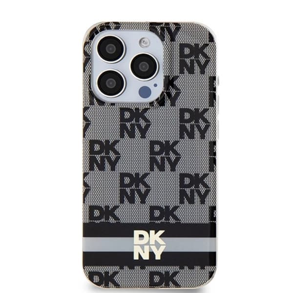 DKNY iPhone 13 Pro Max Mobilskal Magsafe IML Checkered Mono