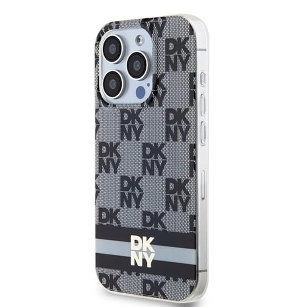 DKNY iPhone 13 Pro Max Mobilskal Magsafe IML Checkered Mono