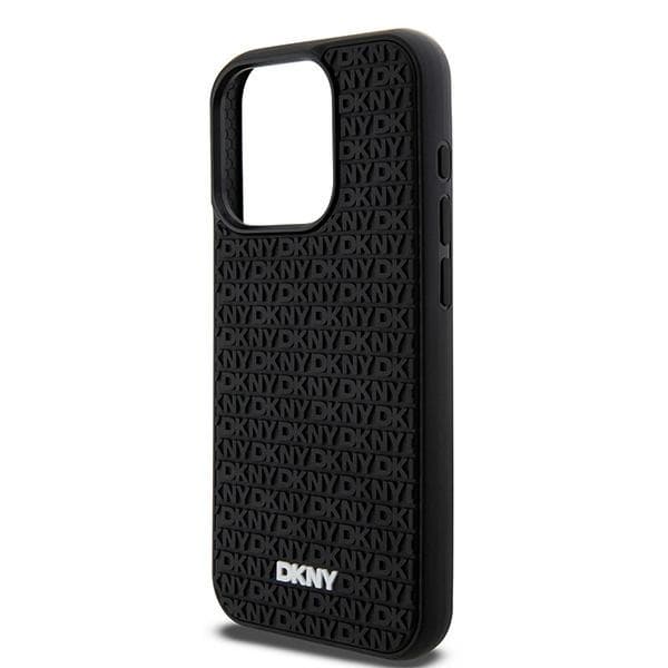 DKNY iPhone 15 Pro Mobilskal 3D Rubber Repeat Pattern