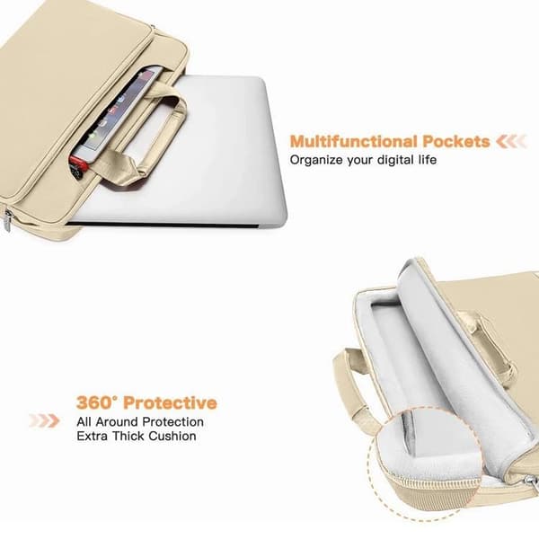 Tech-Protect Datorfodral 13-14" Pocket - Beige