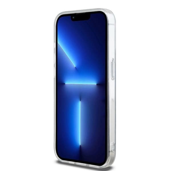 DKNY iPhone 13 Pro Max Mobilskal Magsafe IML Mono & Stripe - Svart