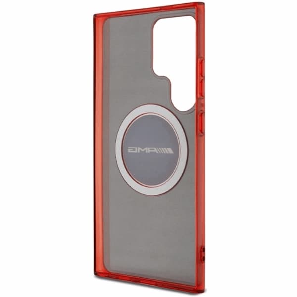 AMG Galaxy S24 Ultra Mobilskal MagSafe Transparent Bicolor - Svart