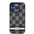 Miniatyrbild 3 av 8: DKNY iPhone 14 Pro Max Mobilskal Läder Checkered Mono Pattern