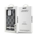 Miniatyrbild 8 av 8: DKNY iPhone 14 Pro Max Mobilskal Läder Checkered Mono Pattern