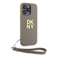 Miniatyrbild 3 av 7: DKNY iPhone 15 Pro Mobilskal Wrist Strap Stock Logo - Beige