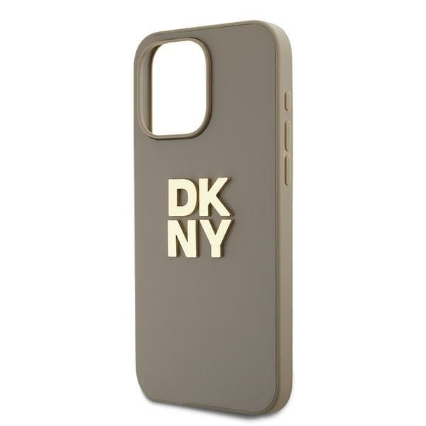 DKNY iPhone 15 Pro Mobilskal Wrist Strap Stock Logo - Beige