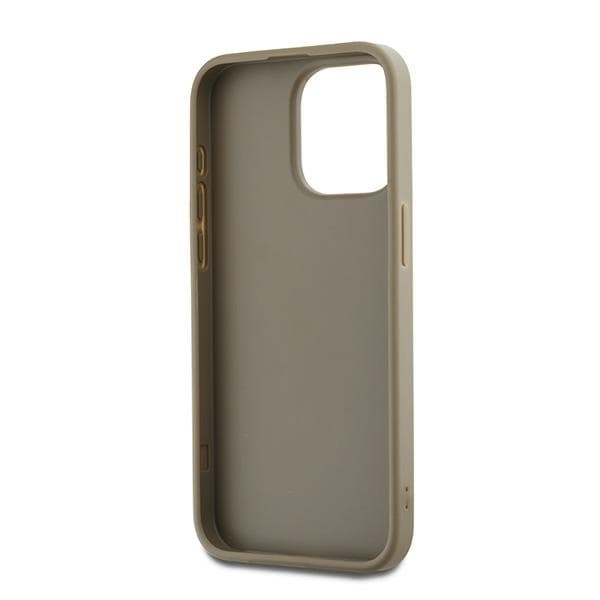 DKNY iPhone 15 Pro Mobilskal Wrist Strap Stock Logo - Beige