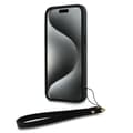 Miniatyrbild 4 av 8: DKNY iPhone 14 Pro Max Mobilskal Wrist Strap Stock Logo - Svart