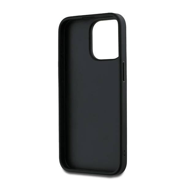 DKNY iPhone 14 Pro Max Mobilskal Wrist Strap Stock Logo - Svart