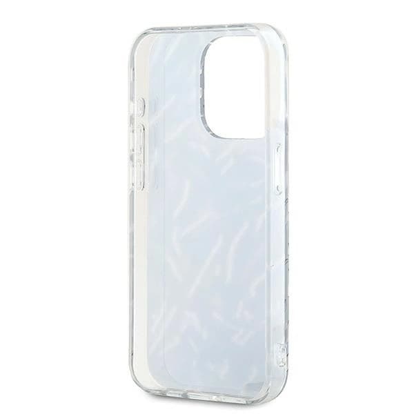 Karl Lagerfeld iPhone 15 Pro Max Mobilskal Zebra Med Sladd - Lila
