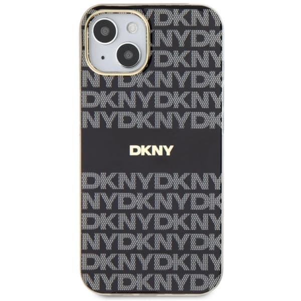 DKNY iPhone 15/14/13 Mobilskal Magsafe IML Mono & Stripe - Svart