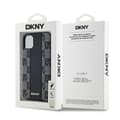 Miniatyrbild 8 av 8: DKNY iPhone 11/XR Mobilskal MagSafe Läder Checkered Mono - Svart