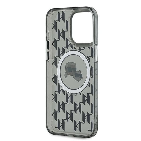 Karl Lagerfeld iPhone 15 Plus Mobilskal MagSafe IML Monogram - Svart