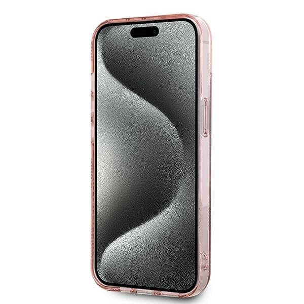 Karl Lagerfeld iPhone 15/14/13 Mobilskal IML Choupette Head - Rosa