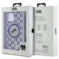 Miniatyrbild 7 av 7: Karl Lagerfeld iPhone 15/14/13 Mobilskal MagSafe IML Crossbody - Lila