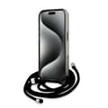 Miniatyrbild 4 av 7: Karl Lagerfeld iPhone 15 Pro Mobilskal MagSafe IML Crossbody - Svart