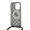 Miniatyrbild 6 av 7: Karl Lagerfeld iPhone 15 Pro Mobilskal MagSafe IML Crossbody - Svart