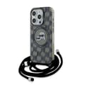 Miniatyrbild 2 av 7: Karl Lagerfeld iPhone 15 Pro Mobilskal MagSafe IML Crossbody - Svart