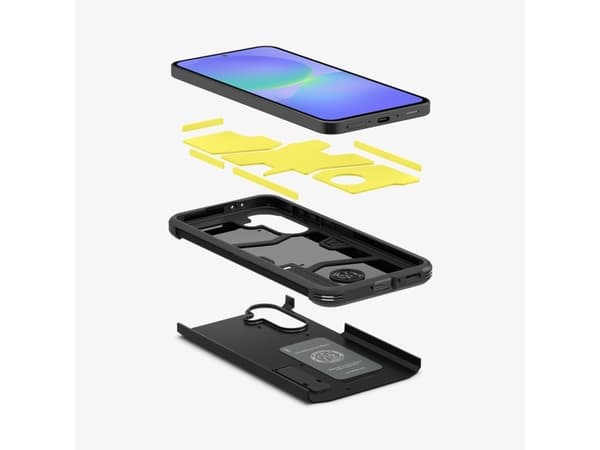 Spigen Tough Armor, Omslag, Samsung, Galaxy A36 5G, 17 cm (6.7"), Svart