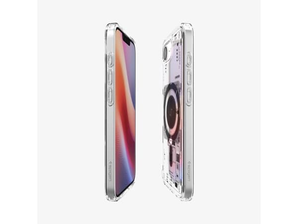 Spigen Ultra Hybrid Neo One (MagFit), deksel, Apple, iPhone 16e, 15,5 cm (6,1"), sortert, gjennomsiktig