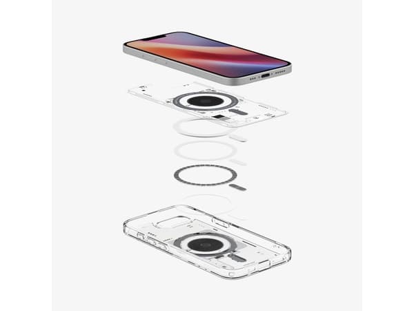 Spigen Ultra Hybrid Neo One (MagFit), deksel, Apple, iPhone 16e, 15,5 cm (6,1"), sortert, gjennomsiktig