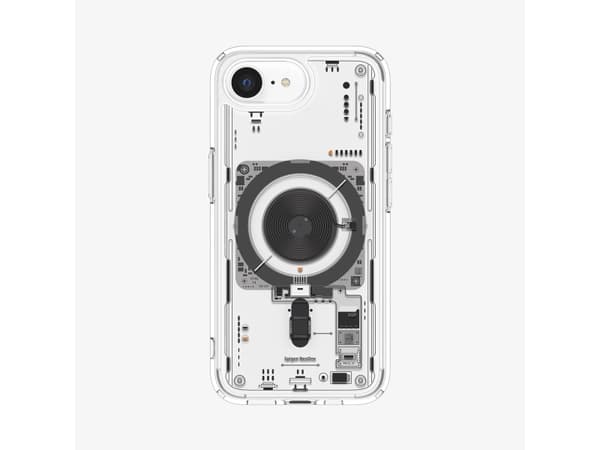 Spigen Ultra Hybrid Neo One (MagFit), deksel, Apple, iPhone 16e, 15,5 cm (6,1"), sortert, gjennomsiktig