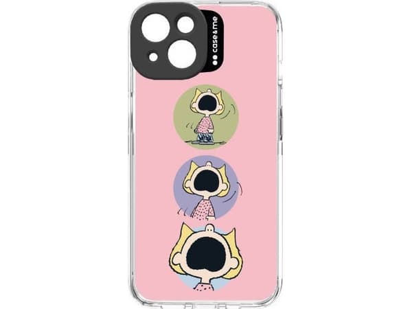 SBS Mobile CASE ME by SBS PEANUTS CASE IPHONE 14 WITH CAMERA LENS PROTECTION pink backcover standard