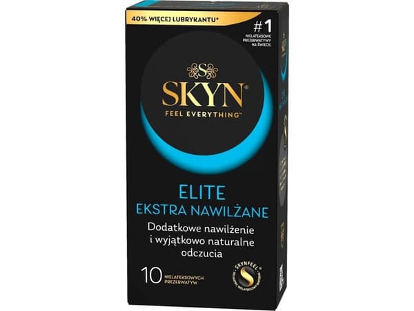 SKYN_Elite extra fuktiga latexfria kondomer 10 st.