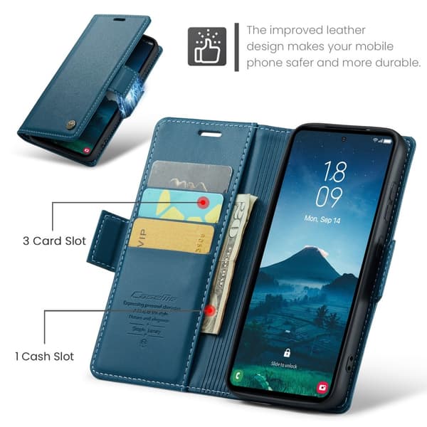 CASEME Retro Pung Taske til Samsung Galaxy S25