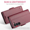 Pikkukuva 3 / 7: CASEME Retro Lompakkokotelo Samsung Galaxy S25