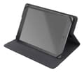 Miniatyrbillede 5 af 8: DELTACO Universelt tablet-etui, 7/8", integreret stativ, 360 grader drejeligt, sort