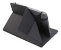 Miniatyrbillede 7 af 8: DELTACO Universelt tablet-etui, 7/8", integreret stativ, 360 grader drejeligt, sort