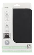 Miniatyrbillede 8 af 8: DELTACO Universelt tablet-etui, 7/8", integreret stativ, 360 grader drejeligt, sort