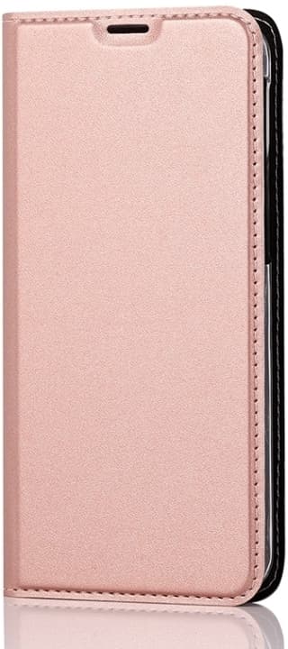 Wave BookCase beskyttelsesveske, Samsung Galaxy A40, rosa gull