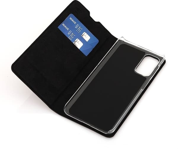 Wave BookCase beskyttelsesveske, Samsung Galaxy S20, svart