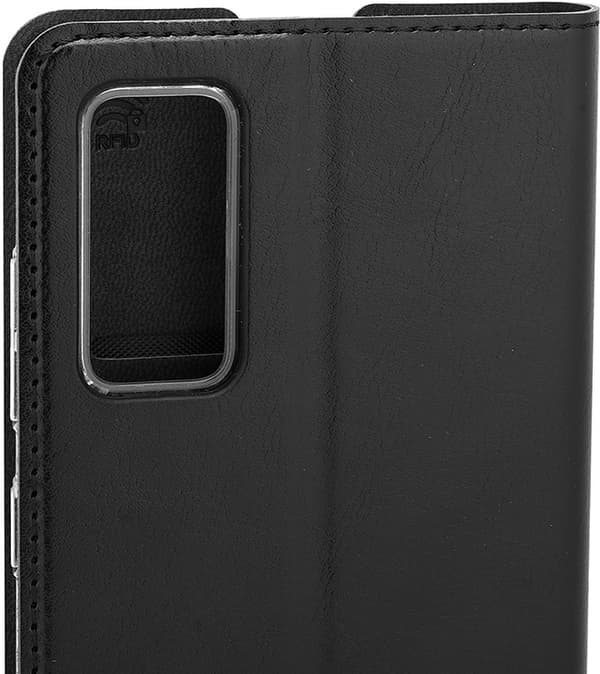 Wave BookCase -suojakotelo, Samsung Galaxy S20 FE 5G / Galaxy S20 FE, musta