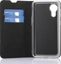 Miniatyrbillede 5 af 8: Wave BookCase beskyttelsesetui, Samsung Galaxy Xcover 5, sort