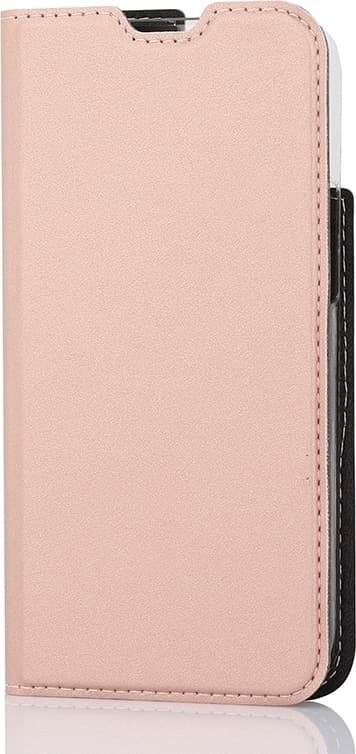 Wave BookCase beskyttelsesetui, iPhone 13 mini, rosaguld