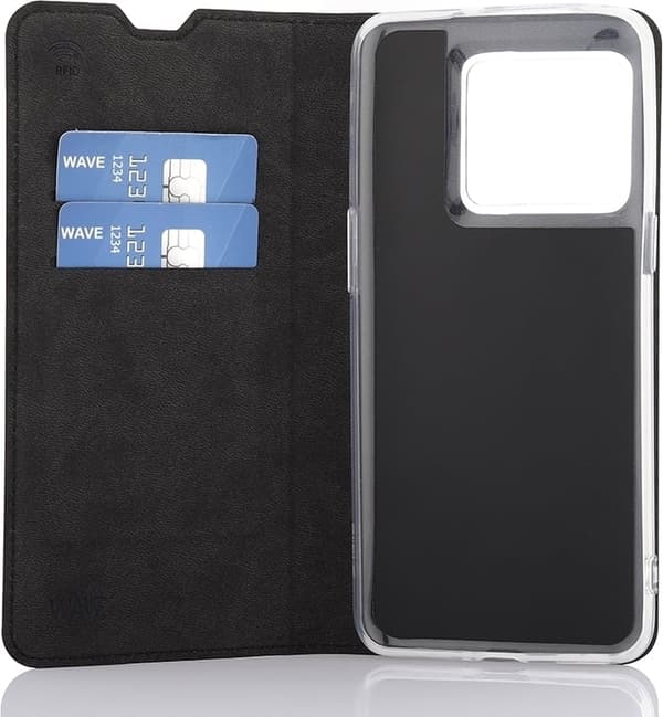 Wave BookCase beskyttelsesetui, OnePlus 10T 5G, sort
