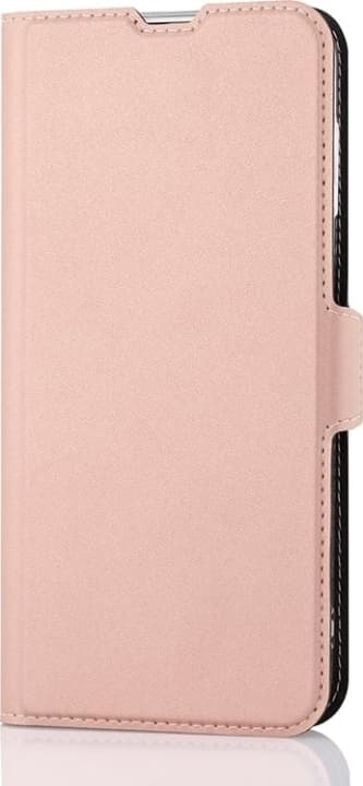 Wave BookCase beskyttelsesetui, Samsung Galaxy A14 4G, rosaguld