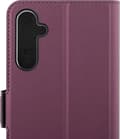 Miniatyrbild 4 av 7: Wave BookCase skyddsfodral, Samsung Galaxy A34 5G, Smoky Sangria