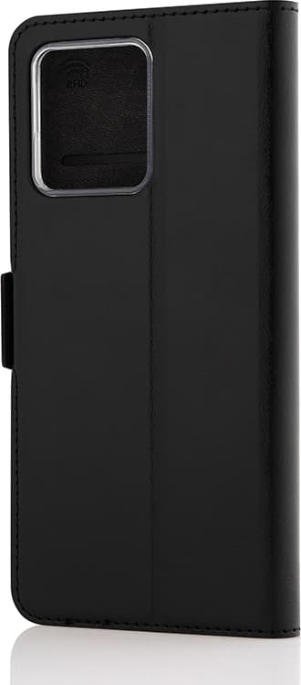 Wave BookCase skyddsfodral, Motorola Moto G84, svart