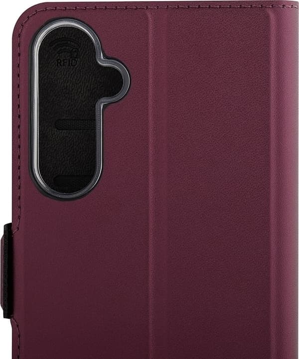 Wave BookCase beskyttelsesetui, Samsung Galaxy S23 FE 5G, Smoky Sangria